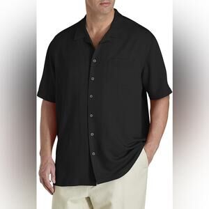 Oak Hill by DXL Camp Shirt Short Sleeve Size 5X